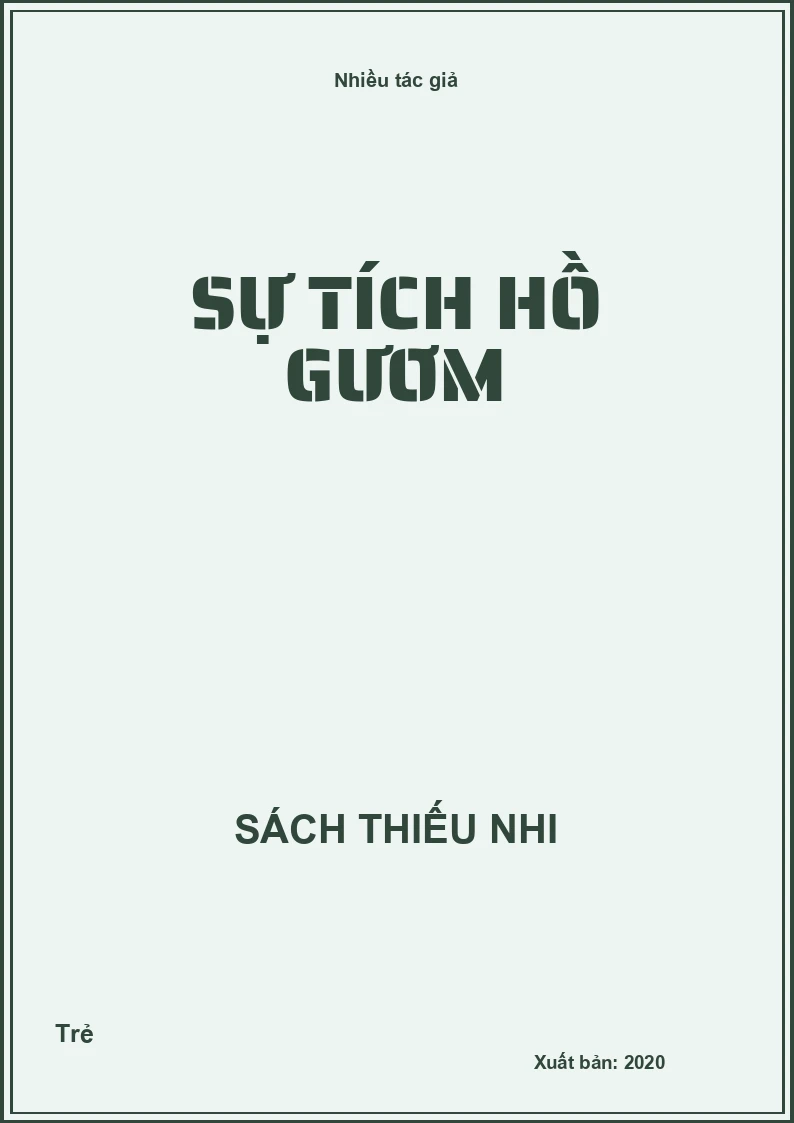 Sự tích hồ gươm