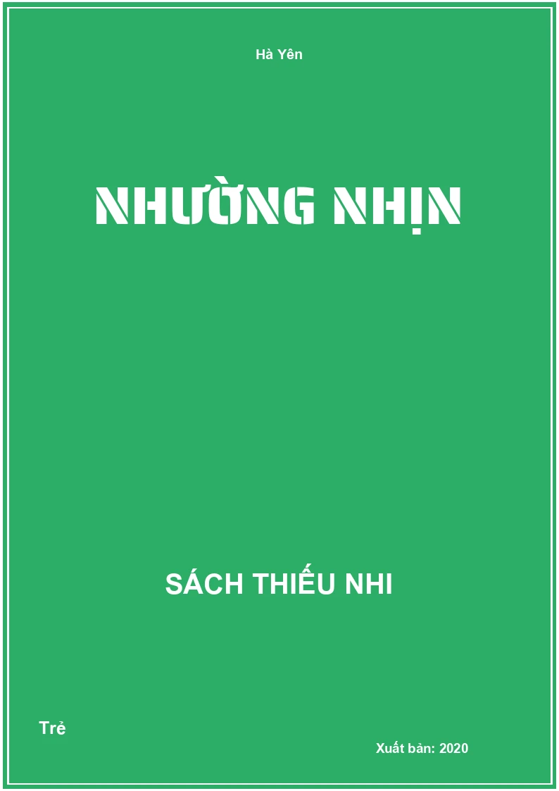 Nhường nhịn
