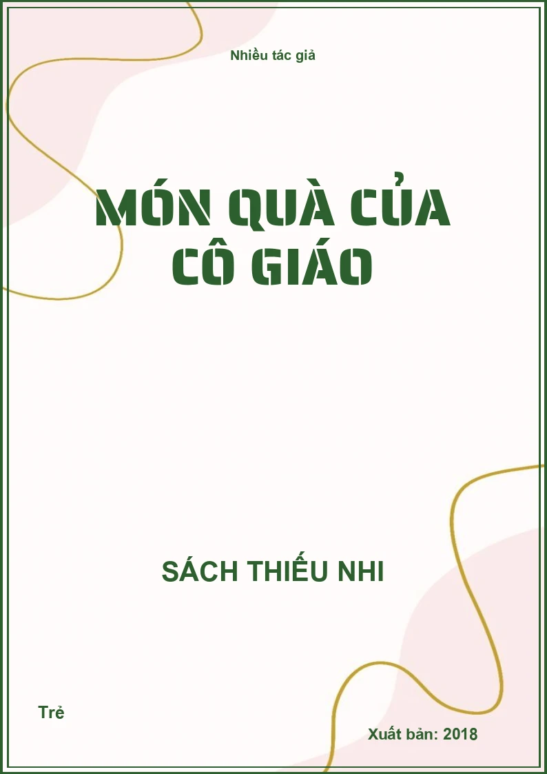 Món quà của cô giáo