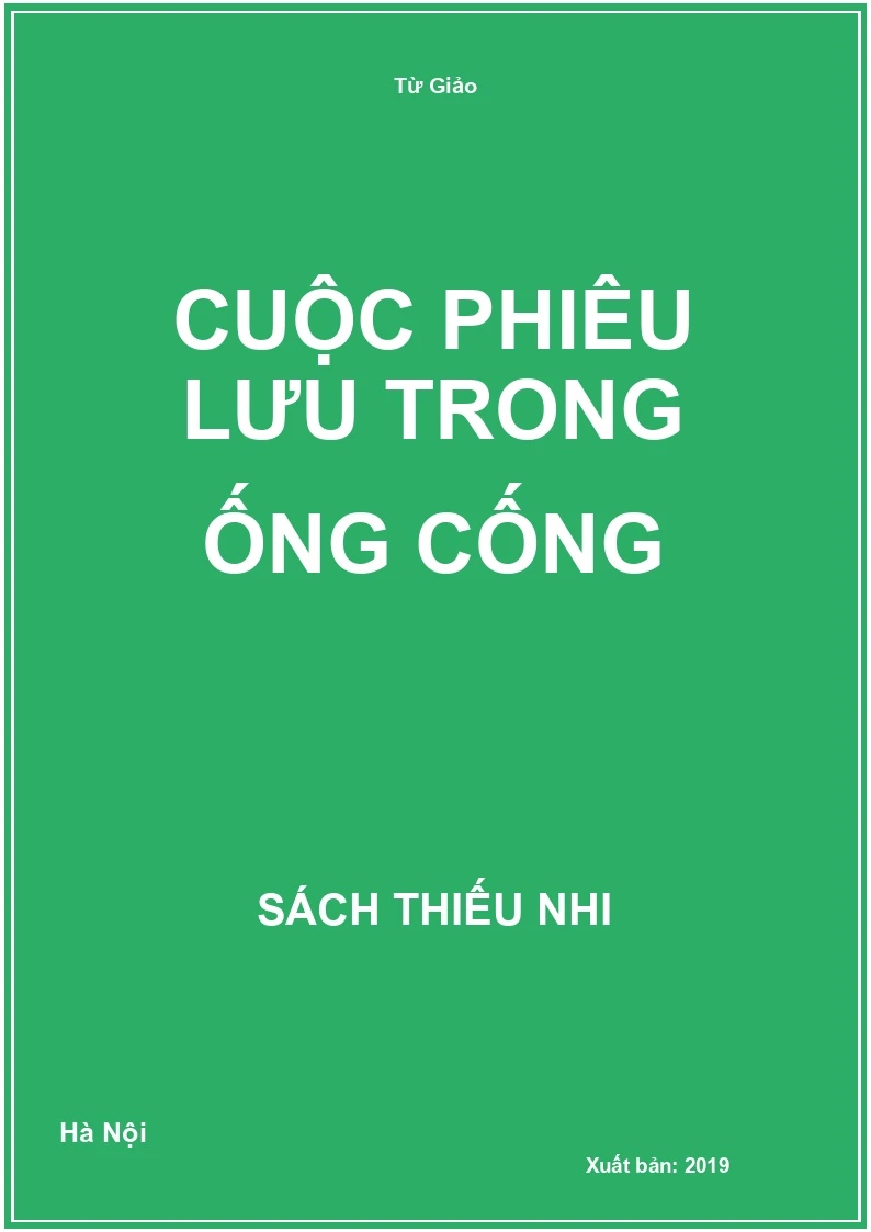 Cuộc phiêu lưu trong ống cống