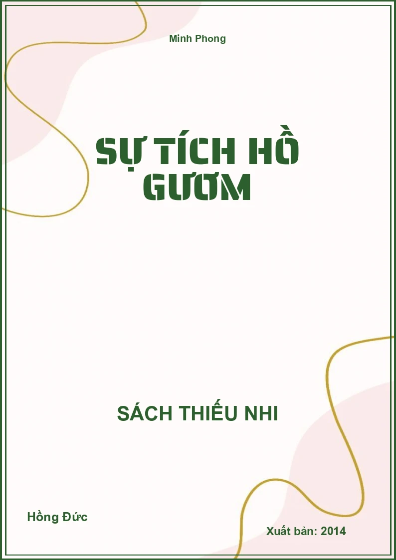 Sự tích hồ gươm