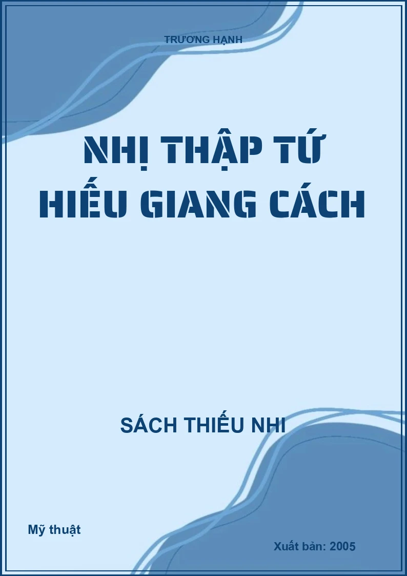 Nhị thập tứ hiếu Giang Cách