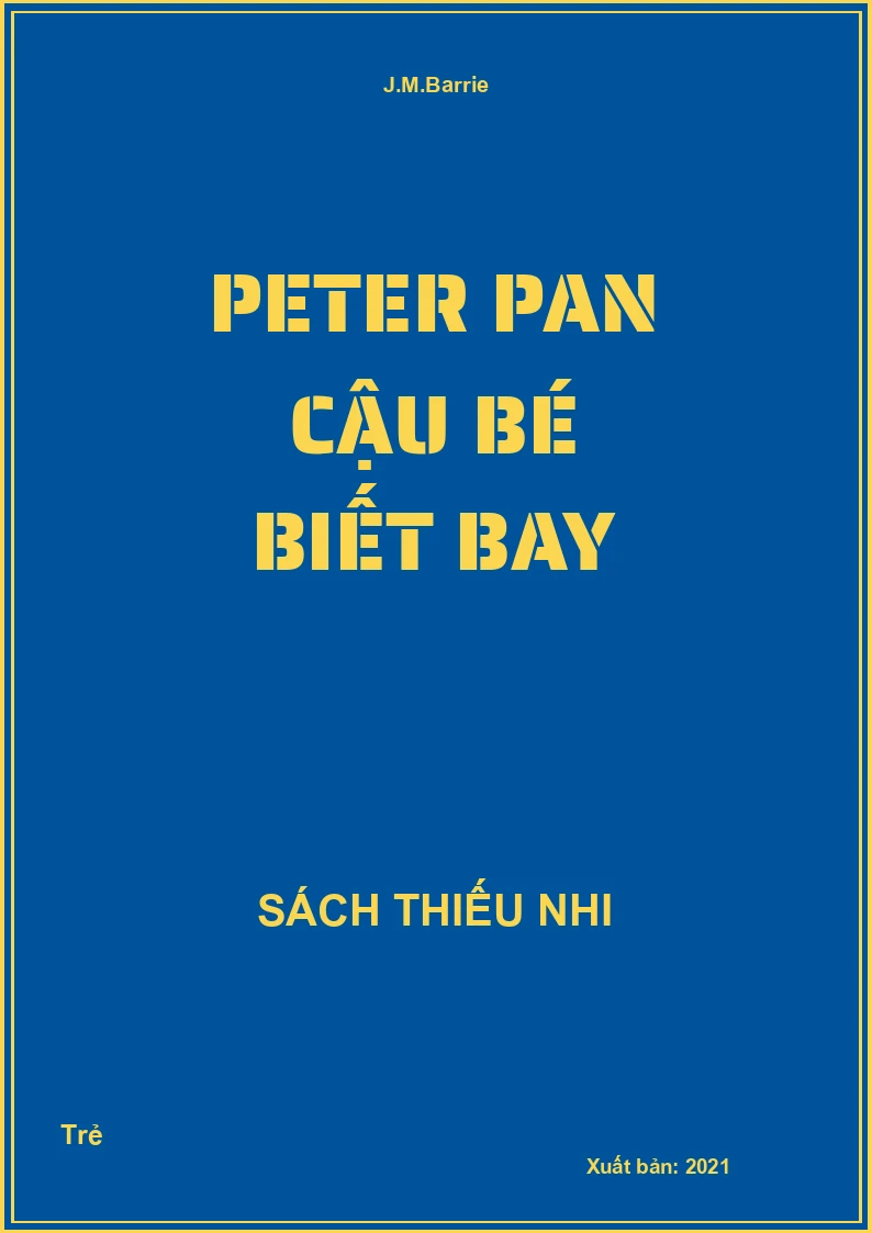 Peter Pan cậu bé biết bay