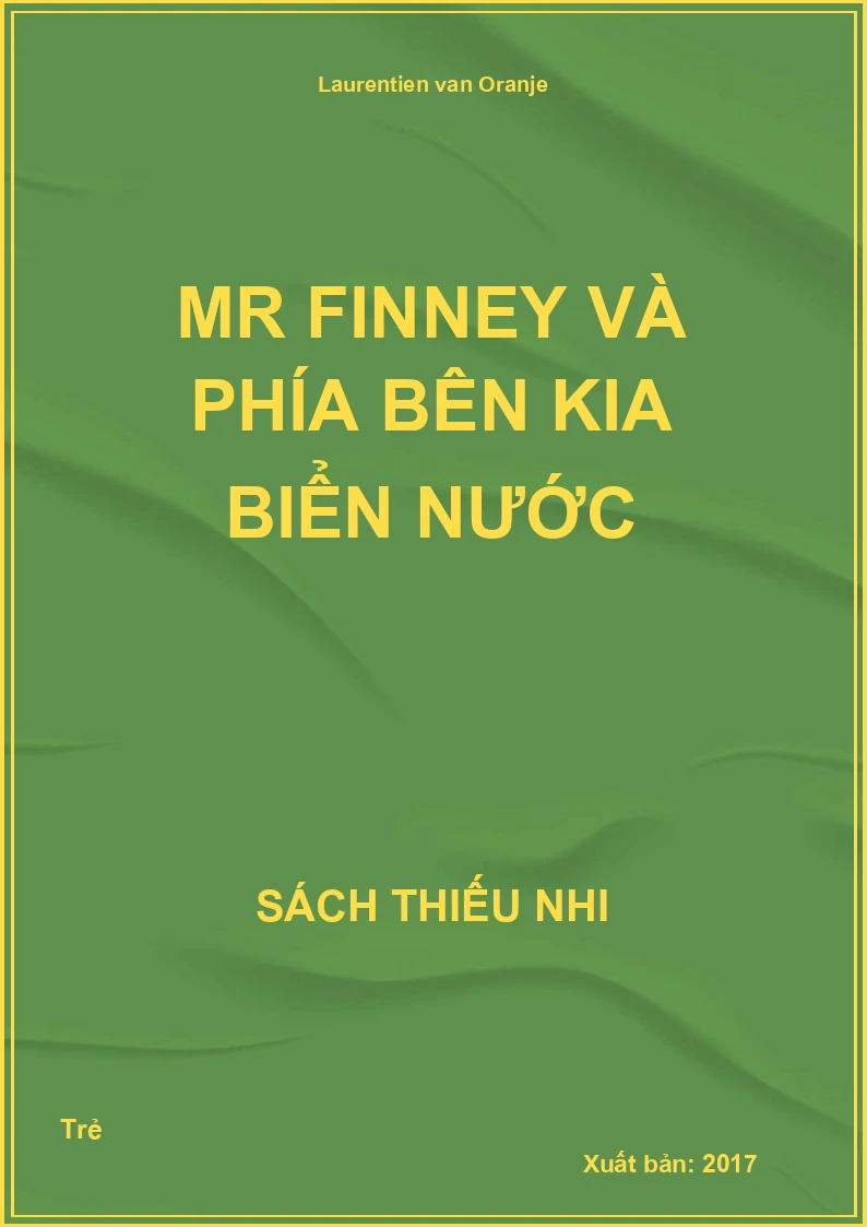 Mr Finney và phía bên kia biển nước