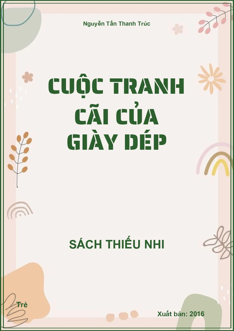 Cuộc tranh cãi của giày dép