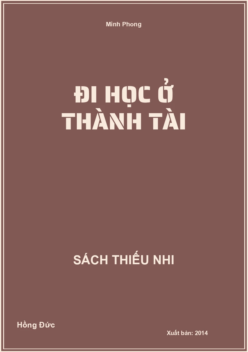 Đi học ở thành tài