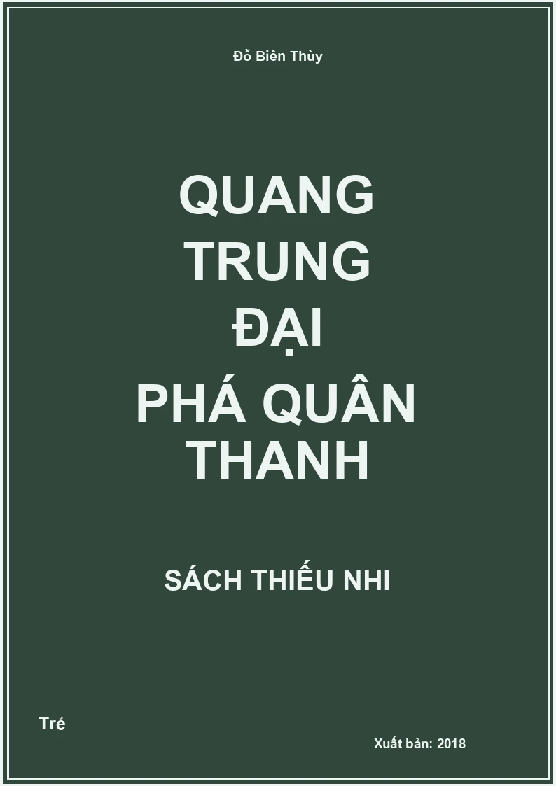 Quang trung đại phá quân thanh