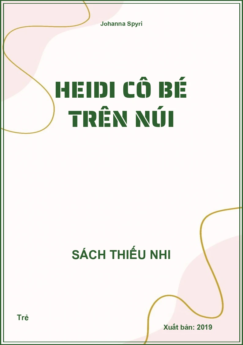 Heidi cô bé trên núi