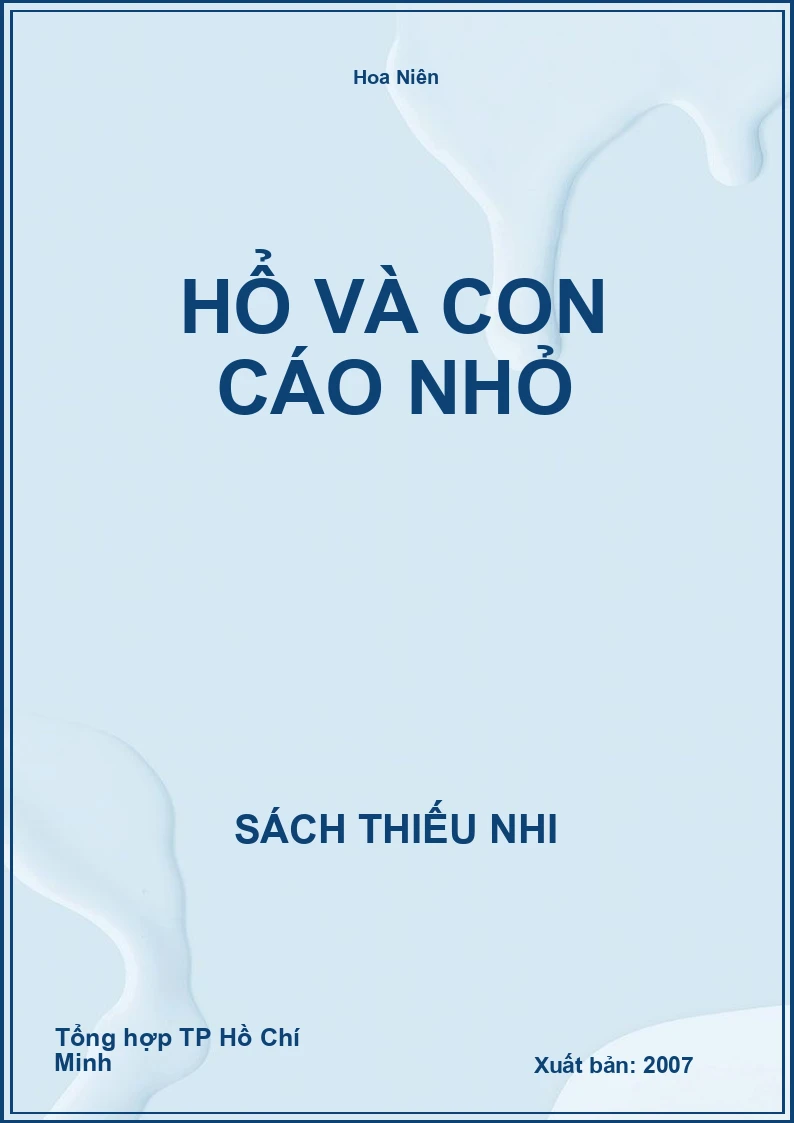 Hổ và con cáo nhỏ