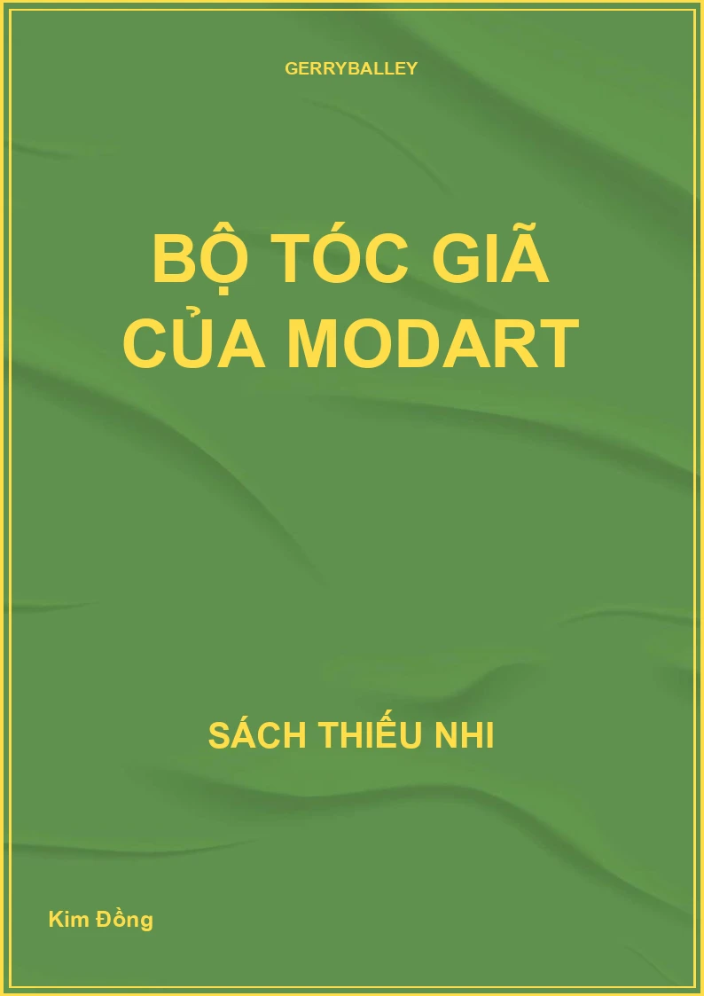 Bộ tóc giã của modart