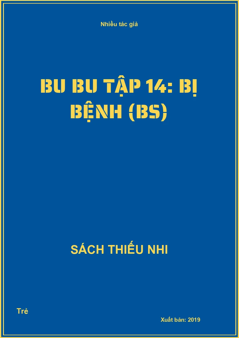 Bu bu tập 14: Bị bệnh (BS)