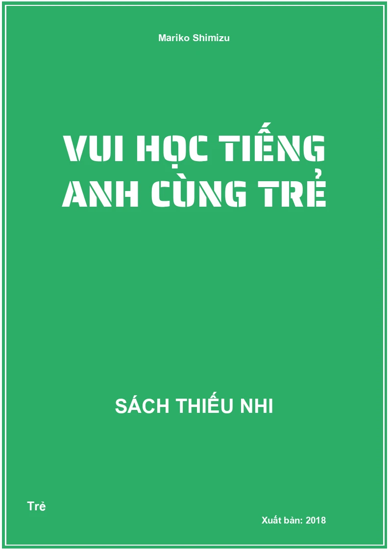 Vui học tiếng anh cùng trẻ