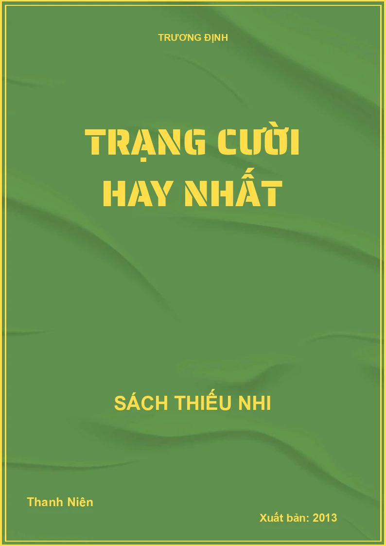 Trạng cười hay nhất