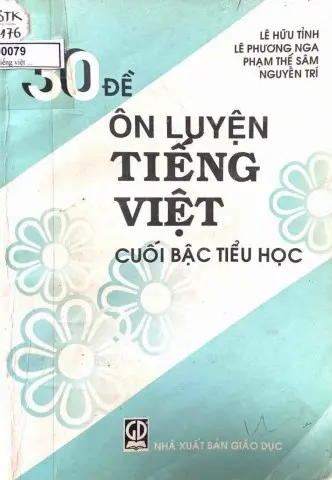 30 Đề ôn luyện Tiếng Việt cuối bậc tiểu học