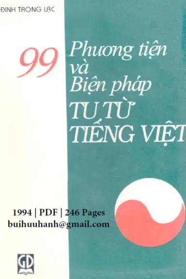 99 Phương tiện và biện pháp tu từ Tiếng Việt