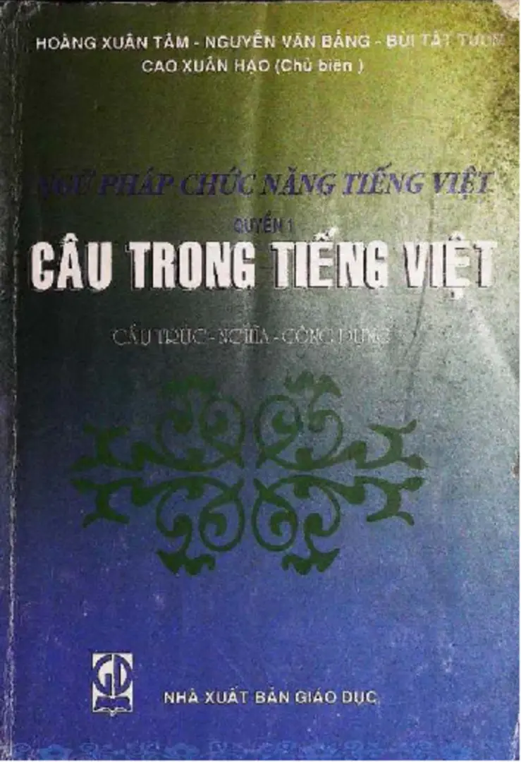 Câu trong Tiếng Việt quyển 1