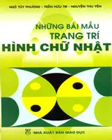 Những bài mẫu trang trí hình chữ nhật