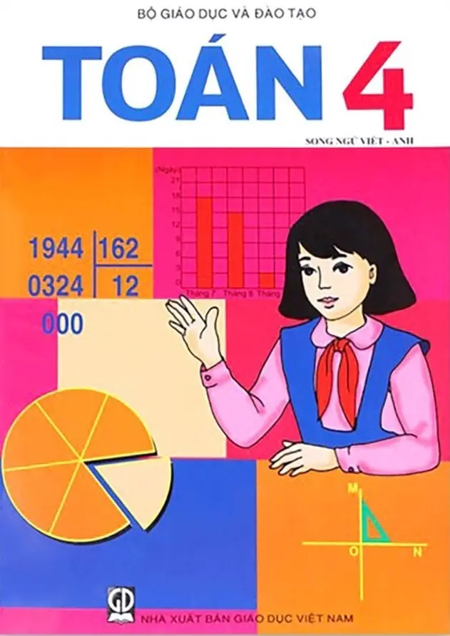Toán 4 song ngữ Việt - Anh