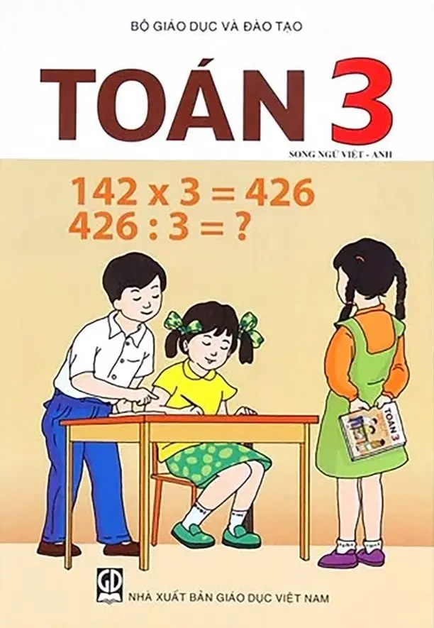 Toán 3 song ngữ Việt - Anh