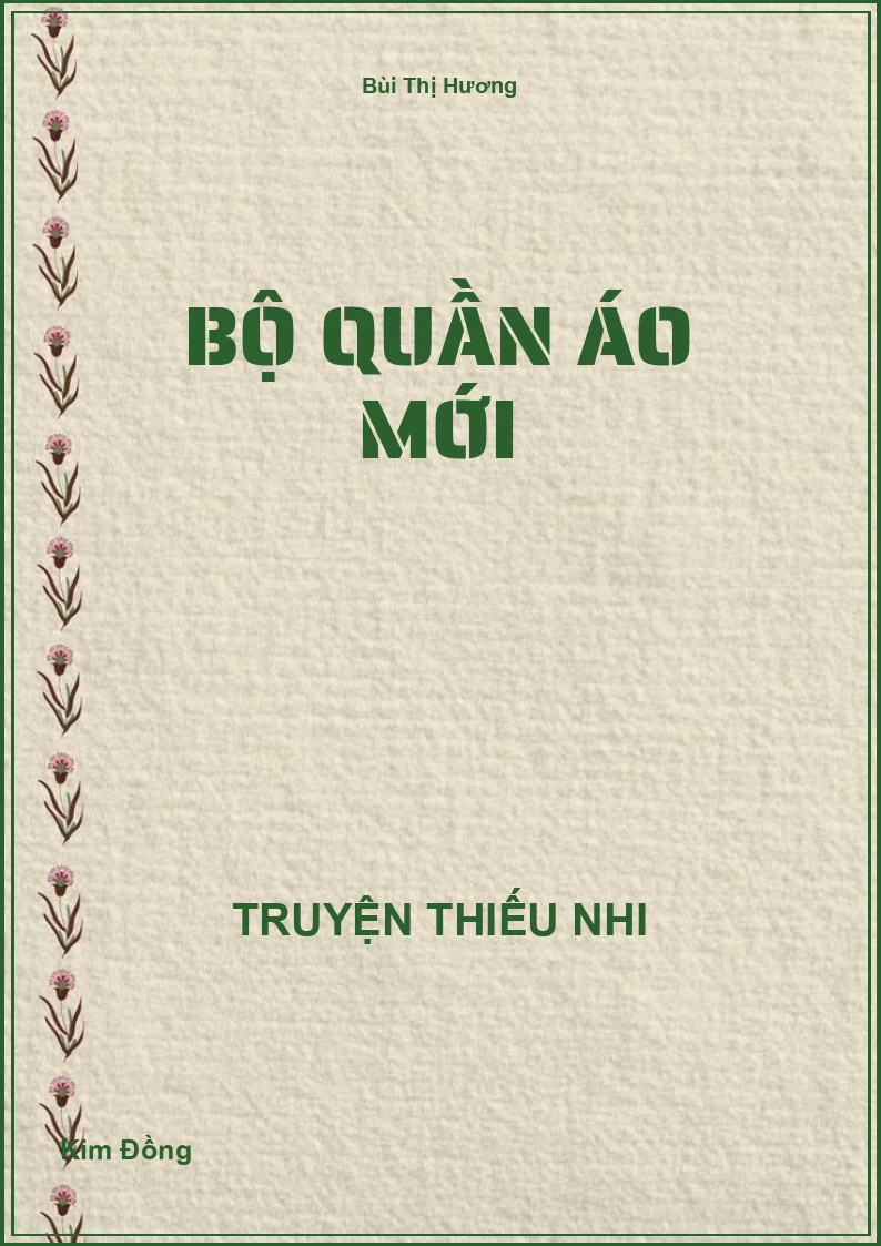 Bộ quần áo mới