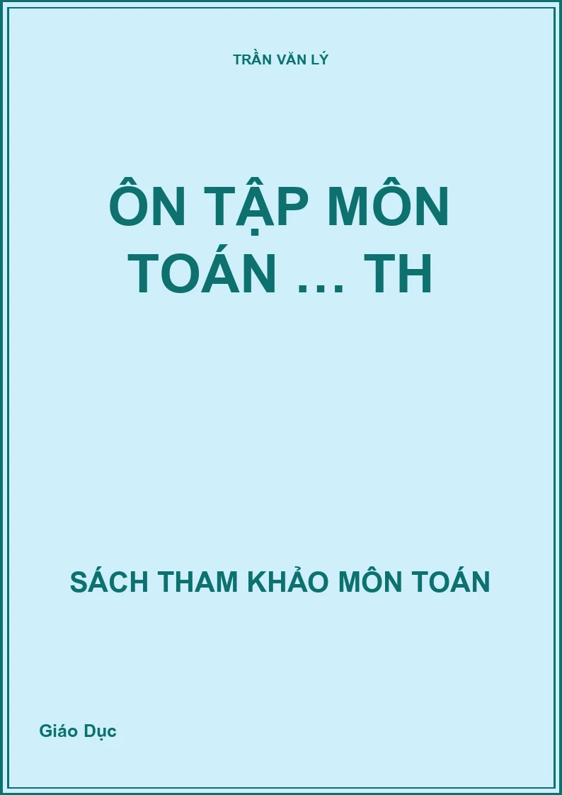 Ôn tập môn toán … TH