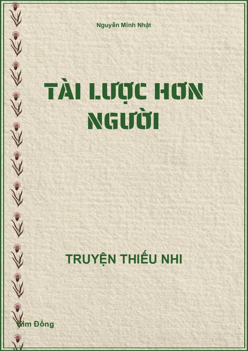 Tài lược hơn người