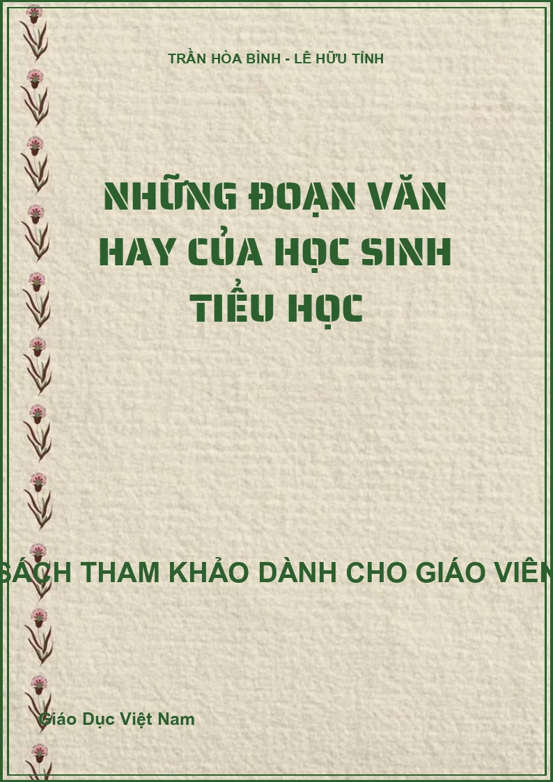 Những đoạn văn hay của học sinh tiểu học