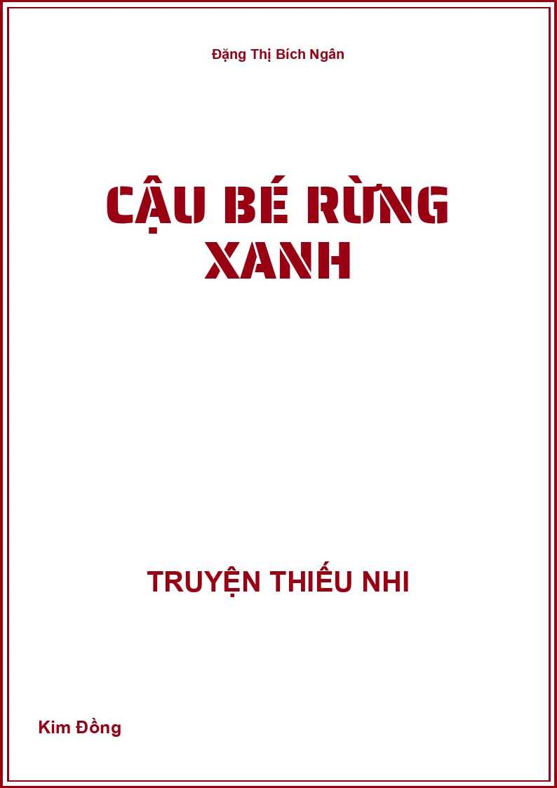 Cậu bé rừng xanh