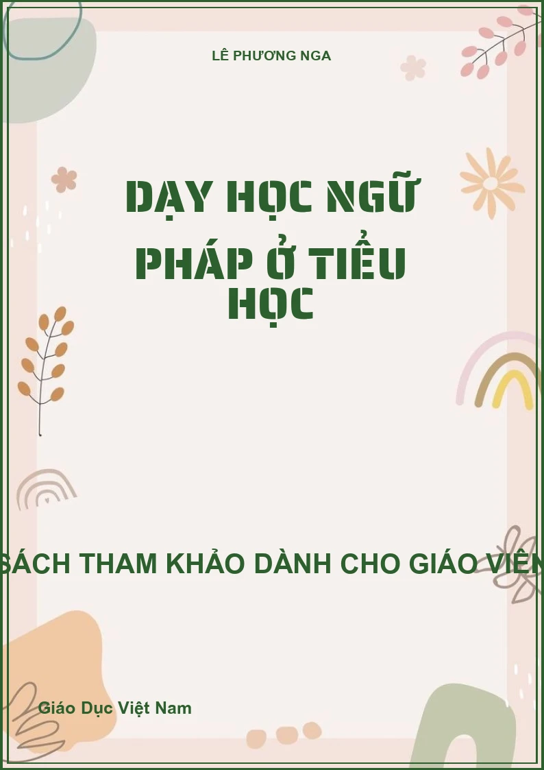 Dạy học ngữ pháp ở tiểu học