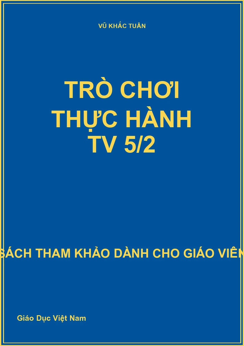 Trò chơi thực hành TV 5/2