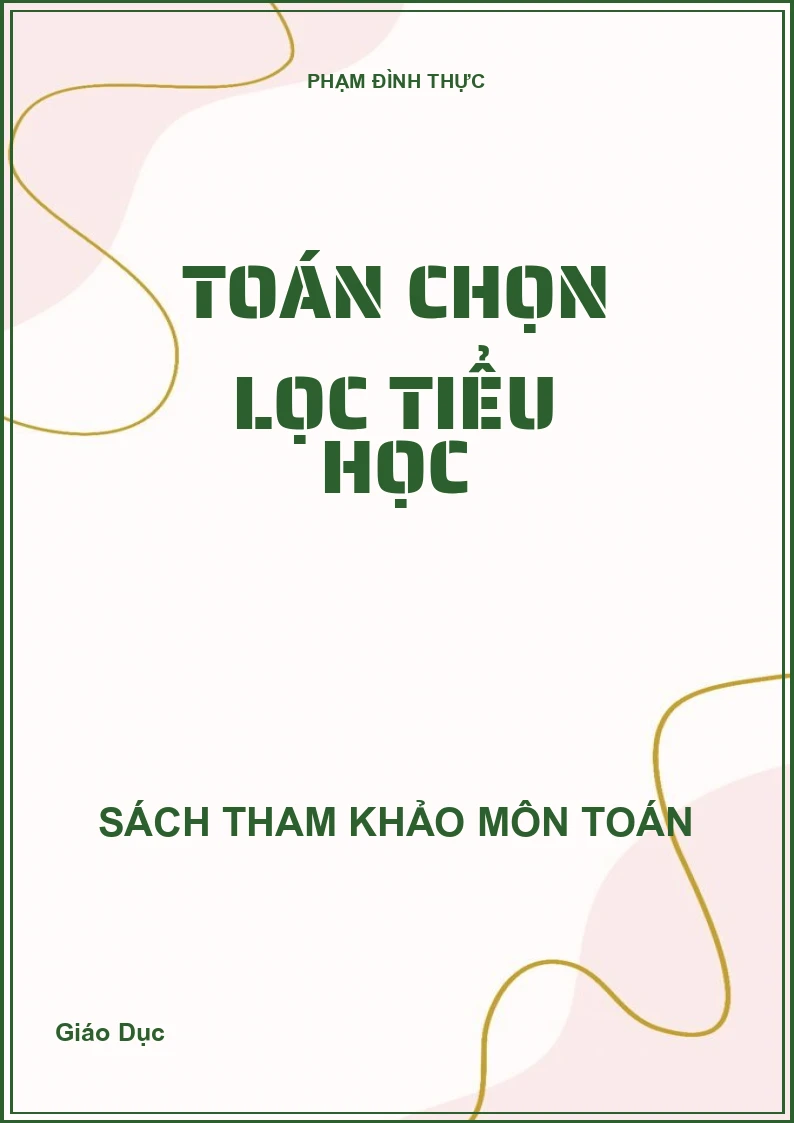 Toán chọn lọc tiểu học
