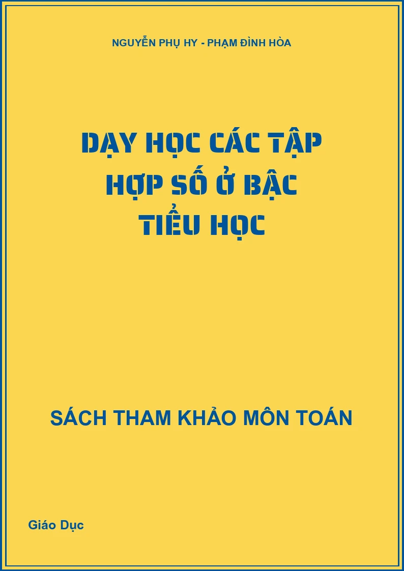 Dạy học các tập hợp số ở bậc tiểu học