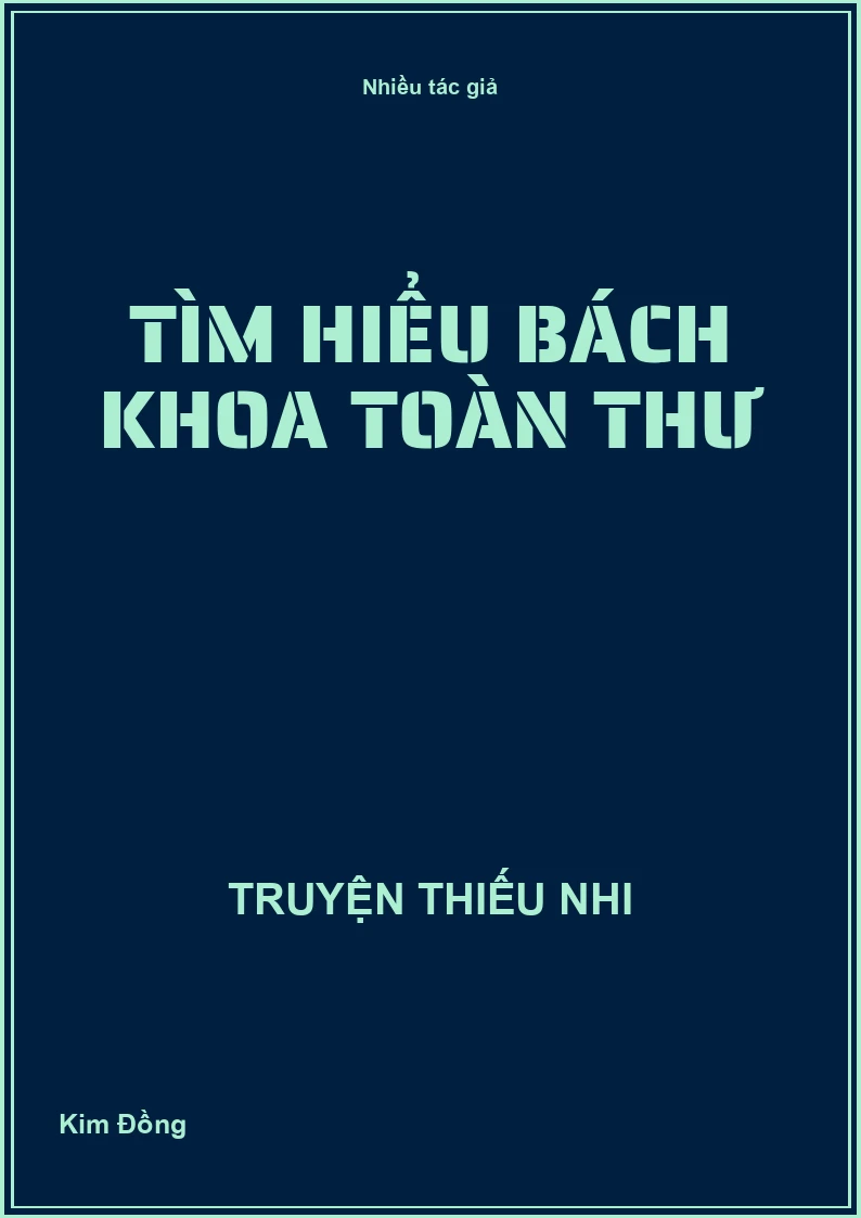 Tìm hiểu bách khoa toàn thư