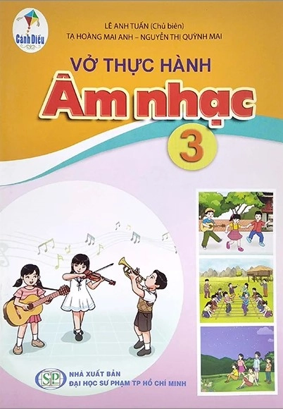 Vở thực hành Âm nhạc 3 – Cánh Diều