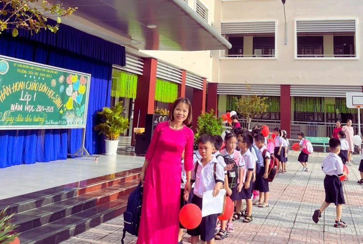 Hân hoan chào đón các em học sinh Lớp 1 năm học 2024-2025