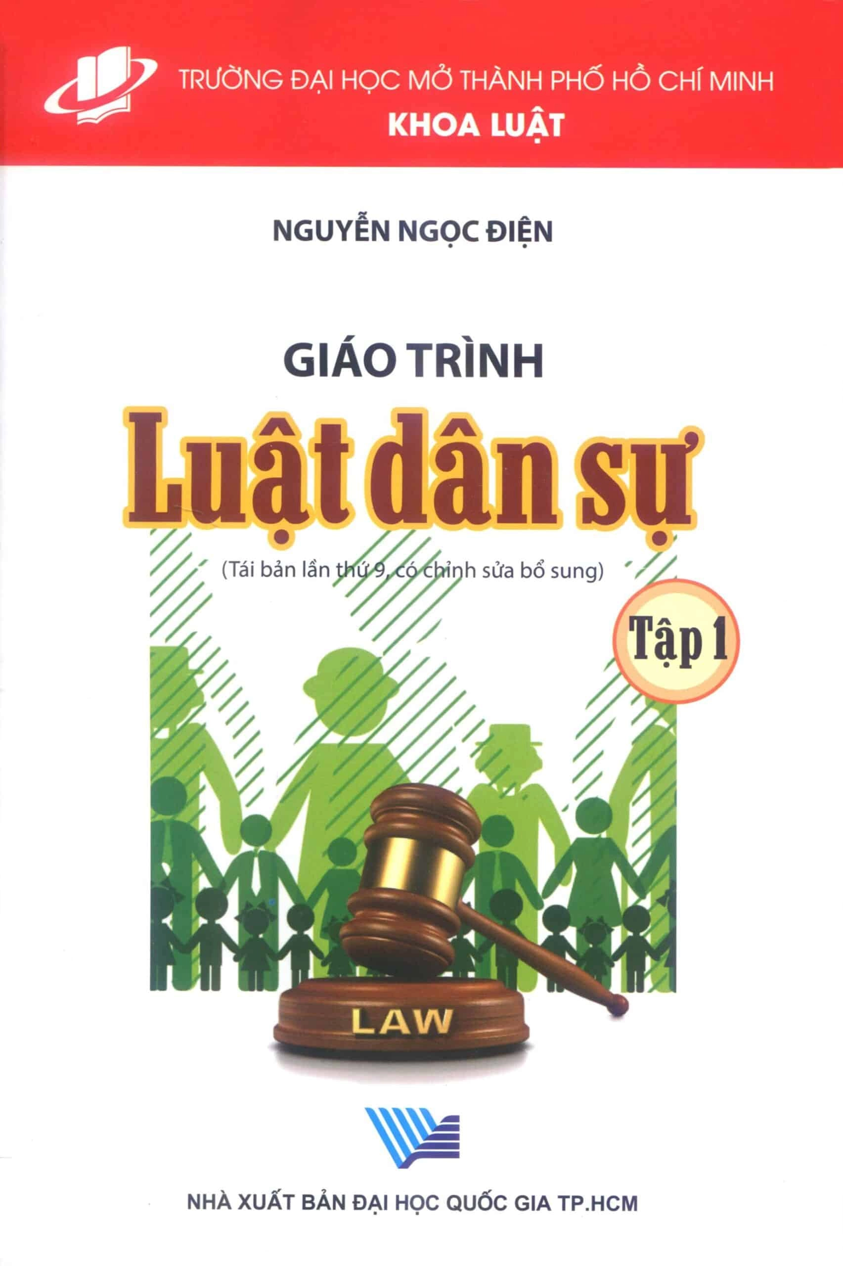 Giáo trình Luật dân sự Tập 1