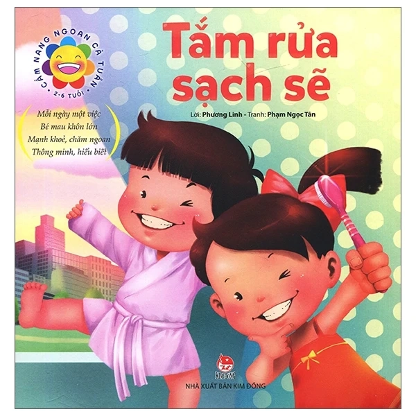 Cẩm Nang Ngoan Cả Tuần - Tắm Rửa Sạch Sẽ