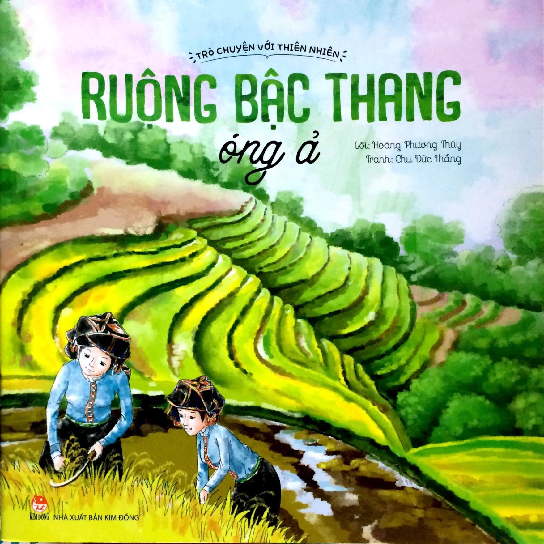 Trò chuyện với thiên nhiên - Ruộng bậc thang óng ả