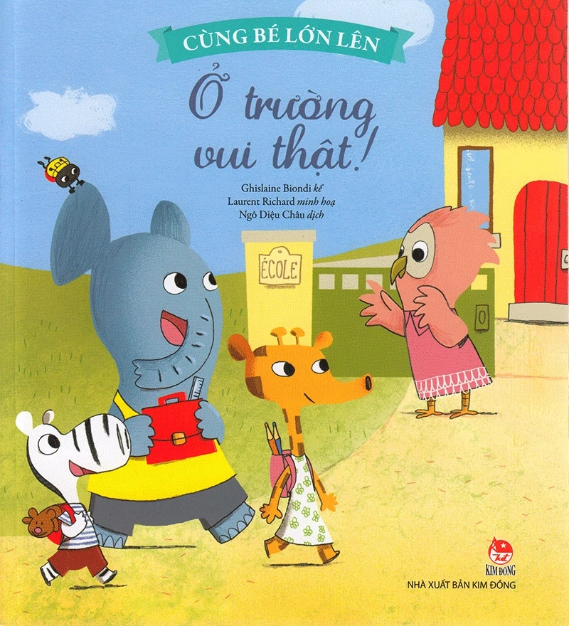 Cùng bé lớn lên - Ở trường vui thật