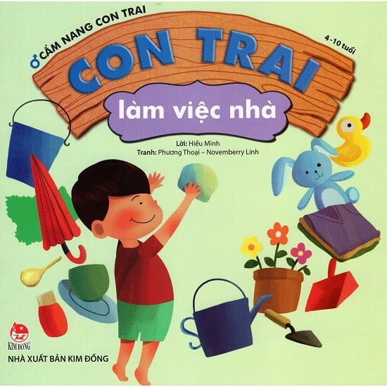 Cẩm nang con trai - Con trai làm việc nhà