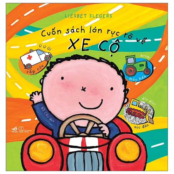 Cuốn sách lớn rực rỡ về xe cộ