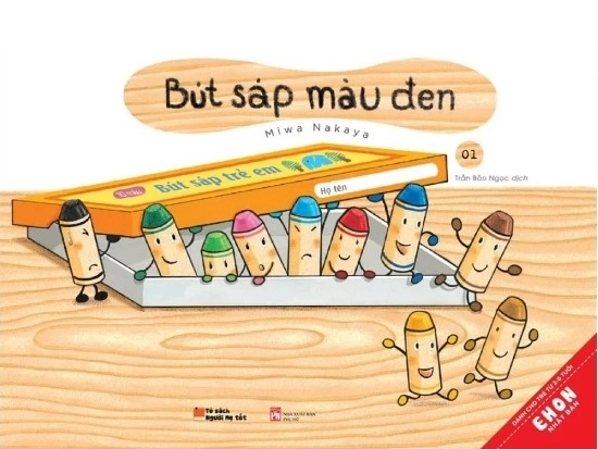 Bút sáp màu đen - Tập 1