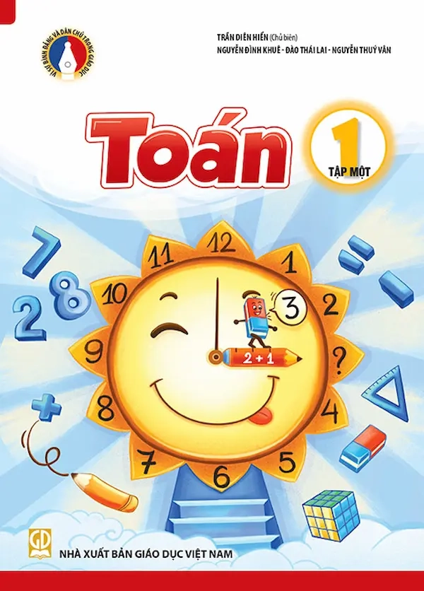 Sách giáo khoa Toán 1 - tập 1 (Vì sự bình đẳng và dân chủ trong giáo dục)