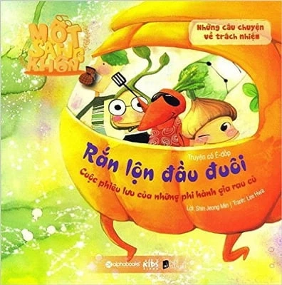 Truyện cổ Ê-dốp: Rắn lộn đầu đuôi - Cuộc phiêu lưu của những phi hành gia rau củ