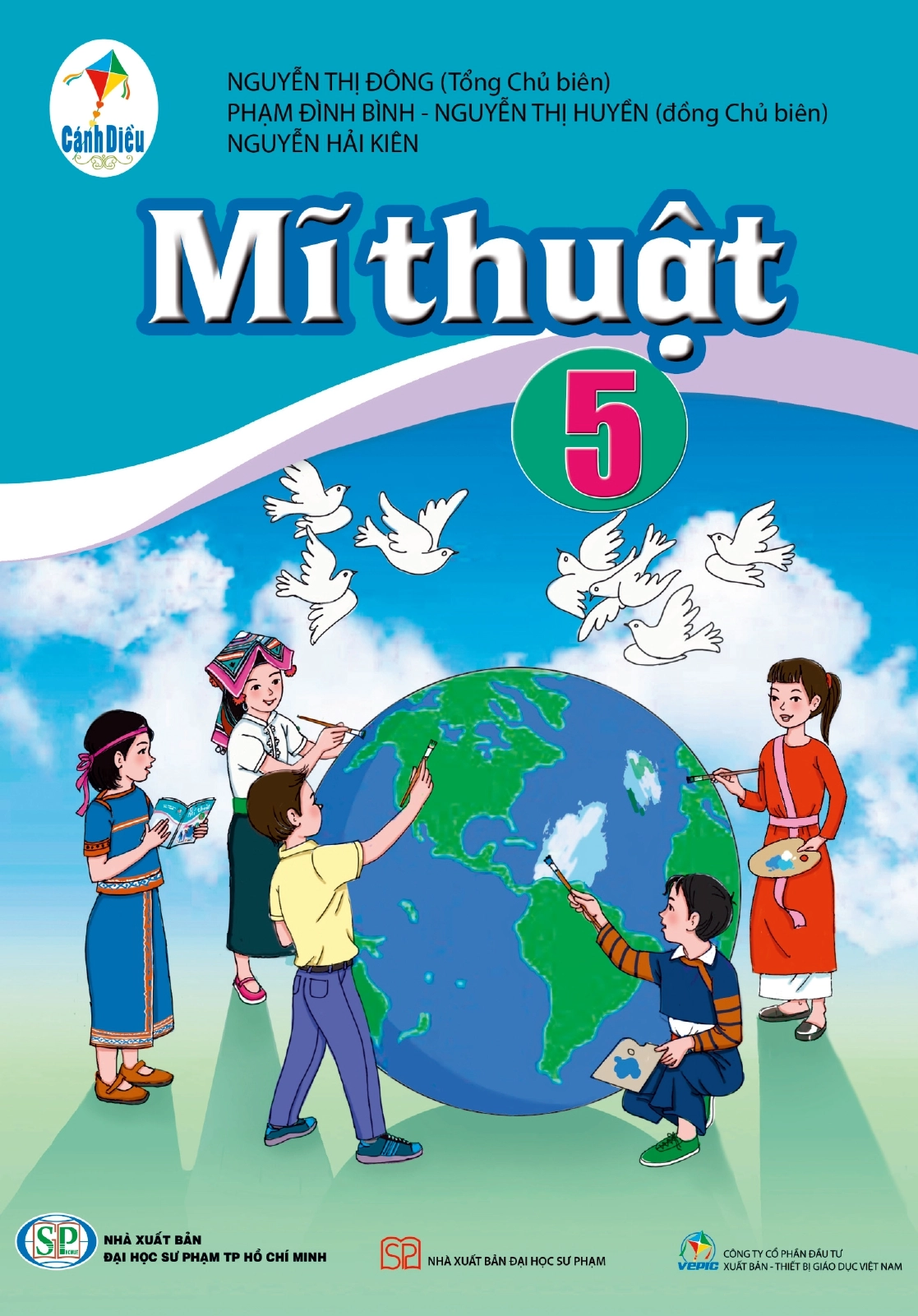 Sách giáo khoa Mĩ Thuật 5 - Bản mẫu (Cánh diều)