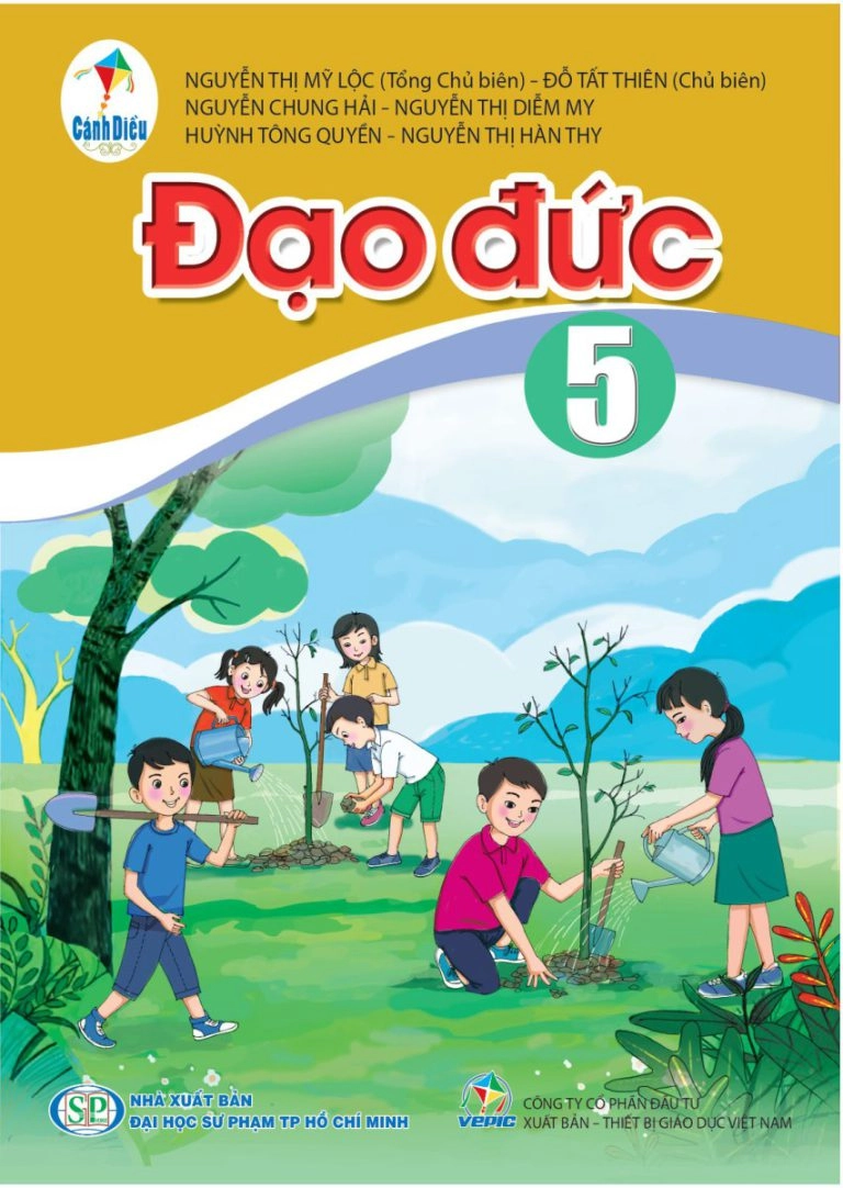 Sách giáo khoa Đạo đức 5 - Bản mẫu (Cánh diều)