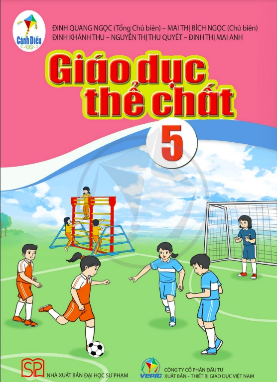 Sách giáo khoa Giáo dục thể chất 5 - Bản mẫu (Cánh diều)