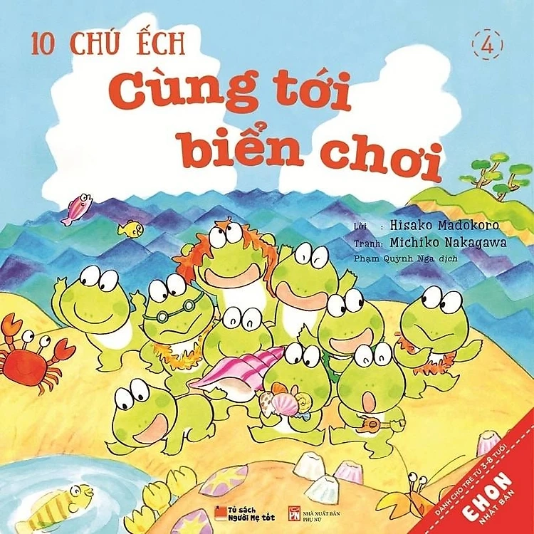 10 Chú ếch - Tập 4: Cùng tới biển chơi
