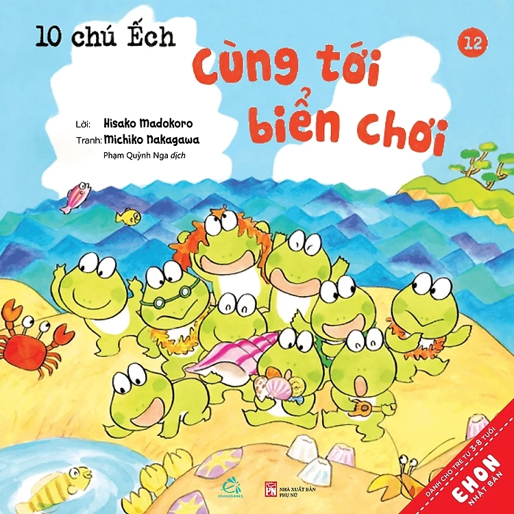 10 Chú ếch - Tập 12: Cùng tới biển chơi