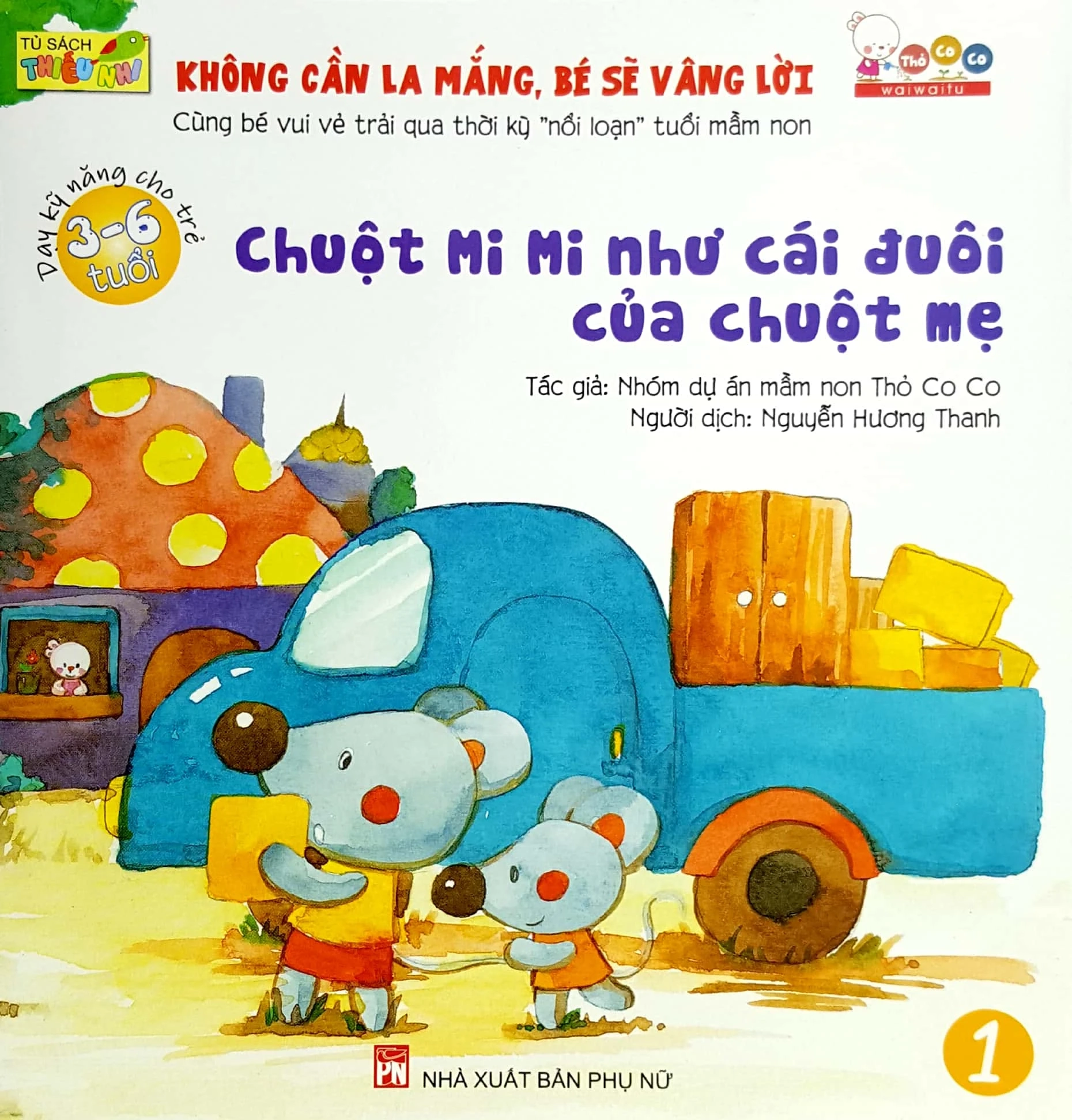 Chuột Mi Mi như cái đuôi của chuột mẹ